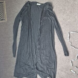 ☀️KAFFE  Charcoal Women's Cardigan Size S